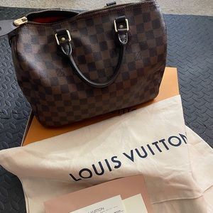 Louis Vuitton Speedy 30 Damier Ebene handbag